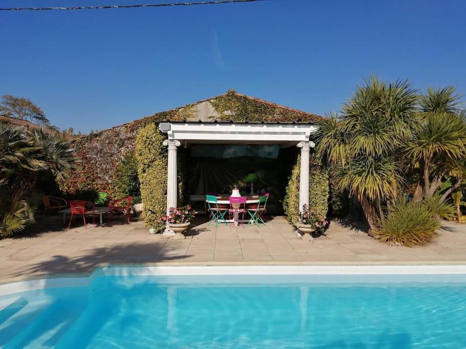 Villa Grand Communal, Piscine, 18Km De Bordeaux Ludon-Médoc Eksteriør billede